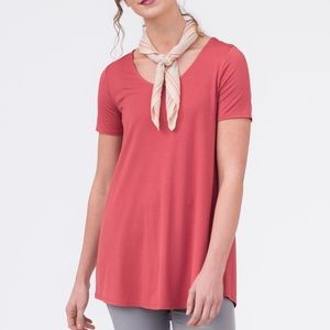 *FIRM*Agnes & Dora NWT Everyday Tee Ginger Modal